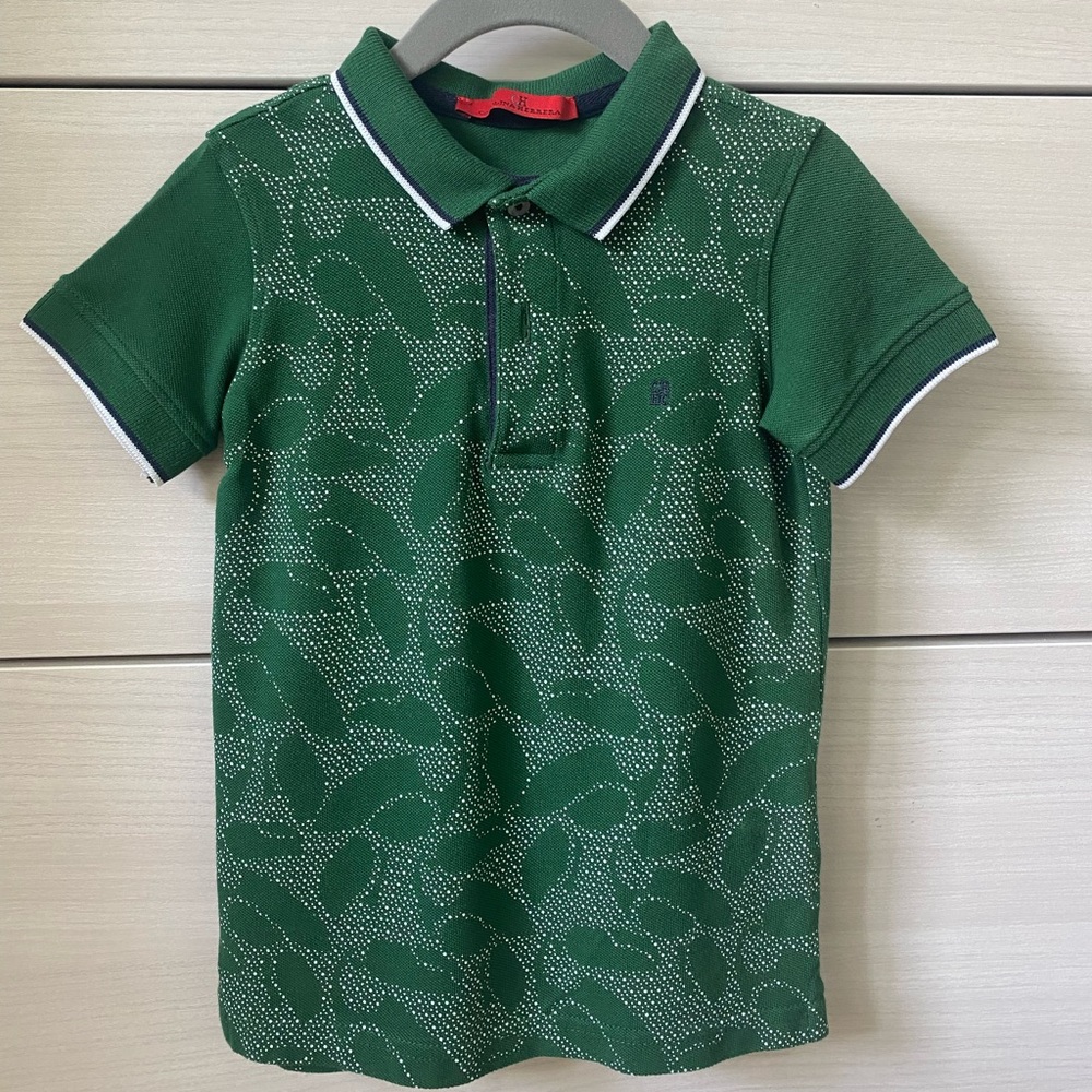 Green polo shirt. Size 4 (run small)
